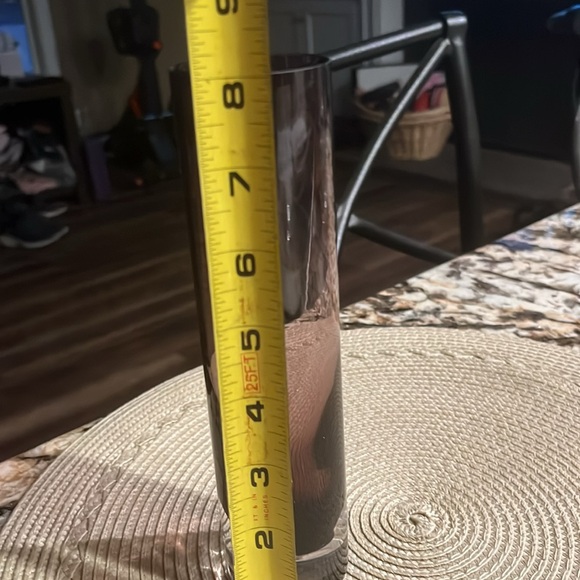 Vintage Amethyst Ombre Clear Base Vase - Picture 5 of 7